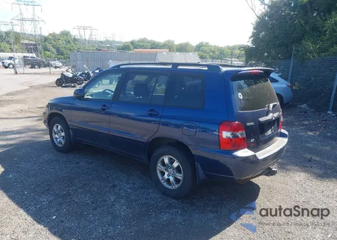 2007 Toyota Highlander V6 from USA, damaged, VIN JTEGP21A870144236